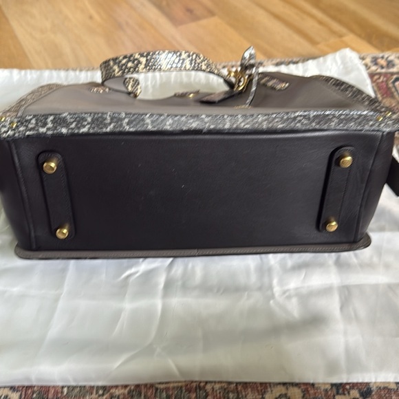 Coach Dreamer 36 in Colorblock with Snakeskin Detail - Picture 7 of 11